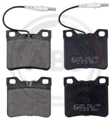 A.B.S. 37009 Brake Pad Set, disc brake