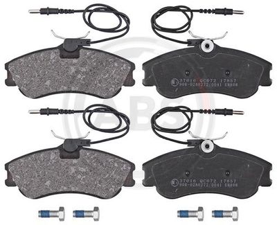 Brake Pad Set, disc brake A.B.S. 37016