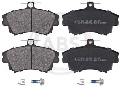 Brake Pad Set, disc brake A.B.S. 37020