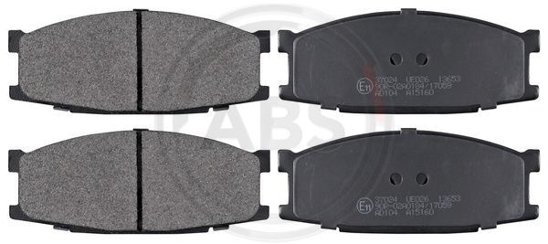 A.B.S. 37024 Brake Pad Set, disc brake