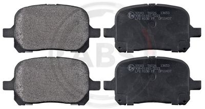 Brake Pad Set, disc brake A.B.S. 37033