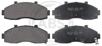 Brake Pad Set, disc brake A.B.S. 37044