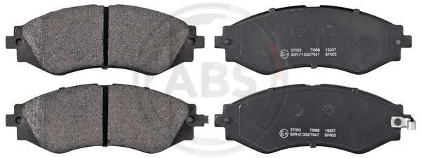 A.B.S. 37053 Brake Pad Set, disc brake