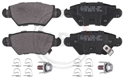 Brake Pad Set, disc brake A.B.S. 37059