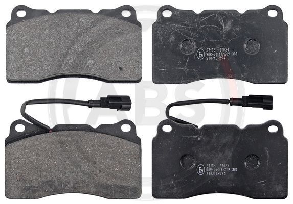 A.B.S. 37106 Brake Pad Set, disc brake