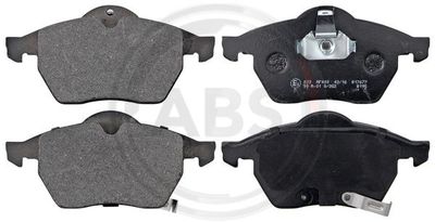 Brake Pad Set, disc brake A.B.S. 37116