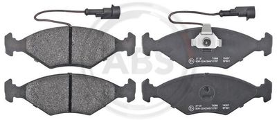 Brake Pad Set, disc brake A.B.S. 37121