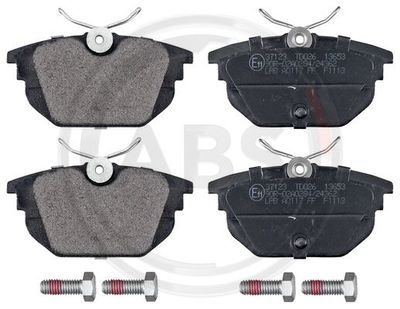 Brake Pad Set, disc brake A.B.S. 37123