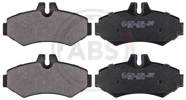 A.B.S. 37124 Brake Pad Set, disc brake