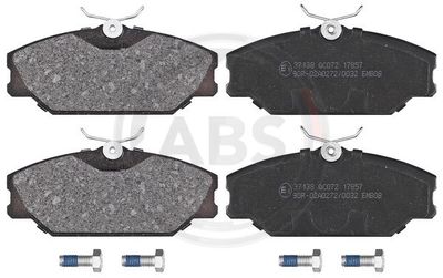 Brake Pad Set, disc brake A.B.S. 37138