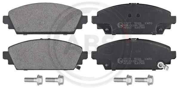 A.B.S. 37177 Brake Pad Set, disc brake