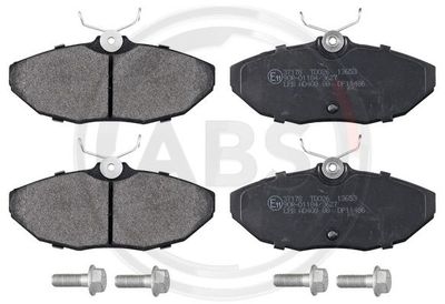 Brake Pad Set, disc brake A.B.S. 37178