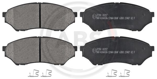 A.B.S. 37200 Brake Pad Set, disc brake