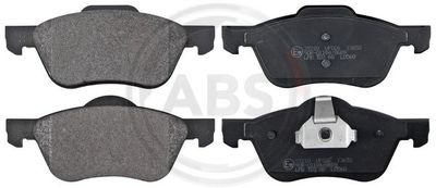 Brake Pad Set, disc brake A.B.S. 37210