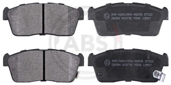 A.B.S. 37222 Brake Pad Set, disc brake