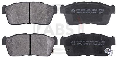 Brake Pad Set, disc brake A.B.S. 37222