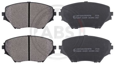 Brake Pad Set, disc brake A.B.S. 37230