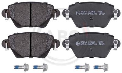 Brake Pad Set, disc brake A.B.S. 37254
