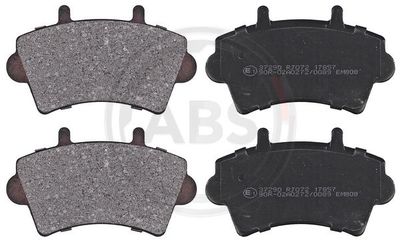 Brake Pad Set, disc brake A.B.S. 37290