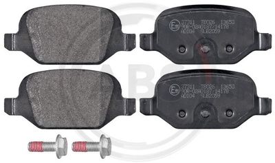 Brake Pad Set, disc brake A.B.S. 37311