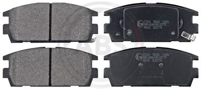 Brake Pad Set, disc brake A.B.S. 37324