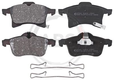 Brake Pad Set, disc brake A.B.S. 37361