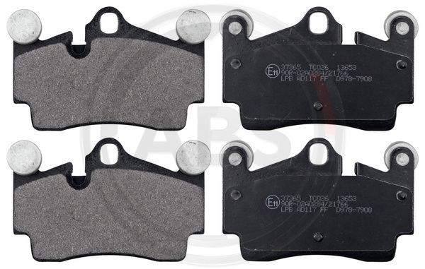 A.B.S. 37365 Brake Pad Set, disc brake