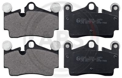 Brake Pad Set, disc brake A.B.S. 37365