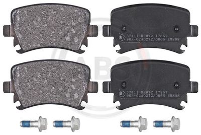 Brake Pad Set, disc brake A.B.S. 37411