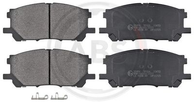 Brake Pad Set, disc brake A.B.S. 37458