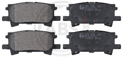 Brake Pad Set, disc brake A.B.S. 37459