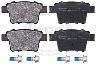 Brake Pad Set, disc brake A.B.S. 37489