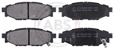 Brake Pad Set, disc brake A.B.S. 37499