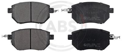 Brake Pad Set, disc brake A.B.S. 37504