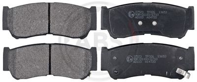 Brake Pad Set, disc brake A.B.S. 37523