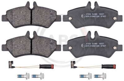 Brake Pad Set, disc brake A.B.S. 37555