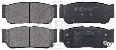 Brake Pad Set, disc brake A.B.S. 37567