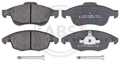 Brake Pad Set, disc brake A.B.S. 37598