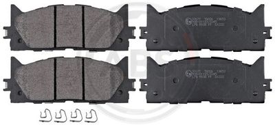 Brake Pad Set, disc brake A.B.S. 37677