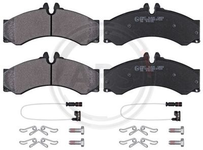 Brake Pad Set, disc brake A.B.S. 37687