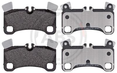 Brake Pad Set, disc brake A.B.S. 37696