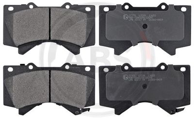 Brake Pad Set, disc brake A.B.S. 37701