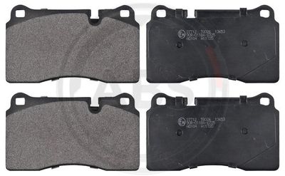 Brake Pad Set, disc brake A.B.S. 37712