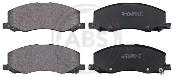 A.B.S. 37761 Brake Pad Set, disc brake