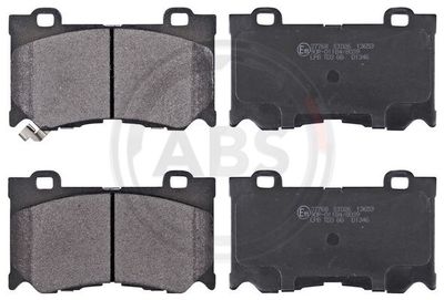 Brake Pad Set, disc brake A.B.S. 37768