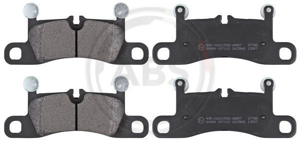 A.B.S. 37788 Brake Pad Set, disc brake