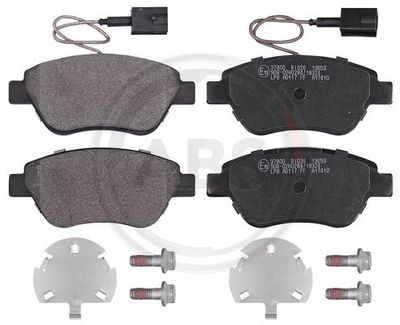 Brake Pad Set, disc brake A.B.S. 37800