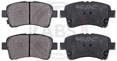 Brake Pad Set, disc brake A.B.S. 37843