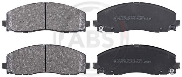 A.B.S. 37936 Brake Pad Set, disc brake