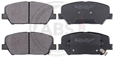 Brake Pad Set, disc brake A.B.S. 37969